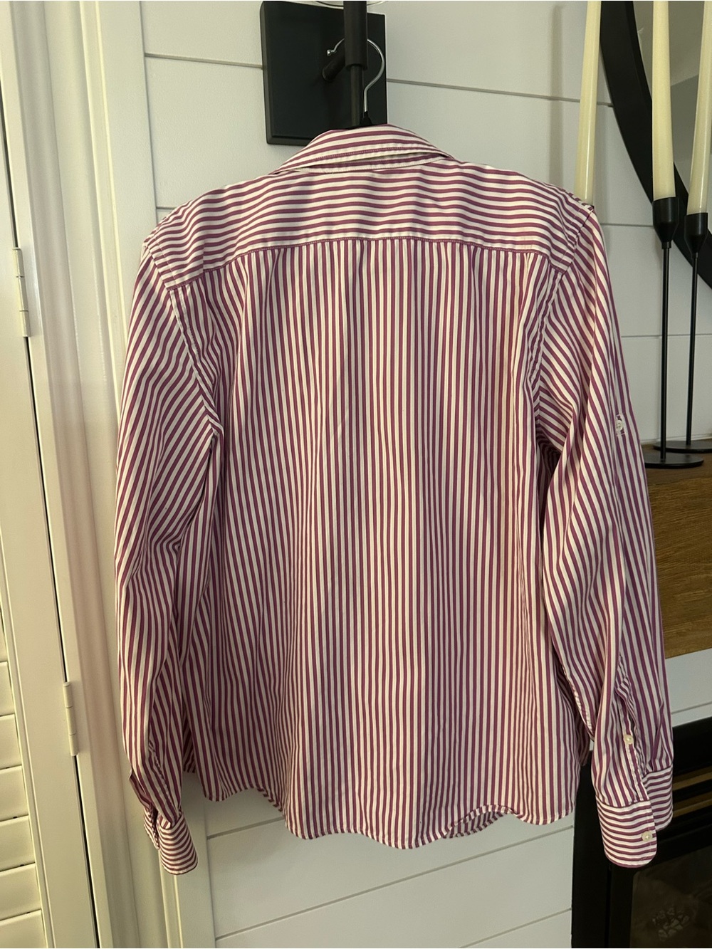 Ralph Lauren Pink and White Striped Button-Down Shirt - Picture 4 of 4